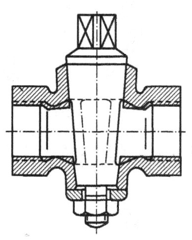 Натяжной кран